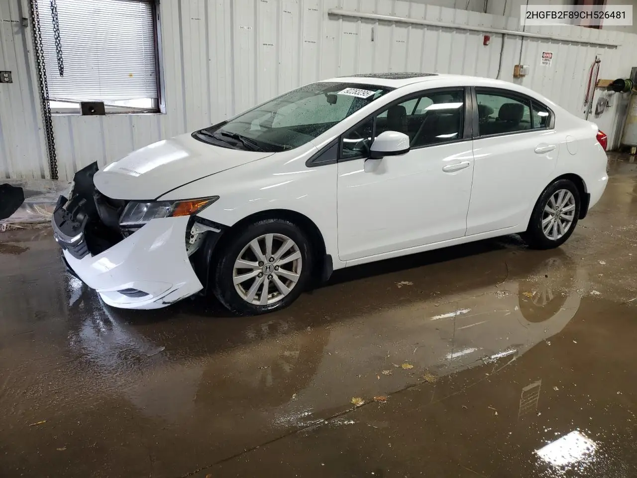 2HGFB2F89CH526481 2012 Honda Civic Ex