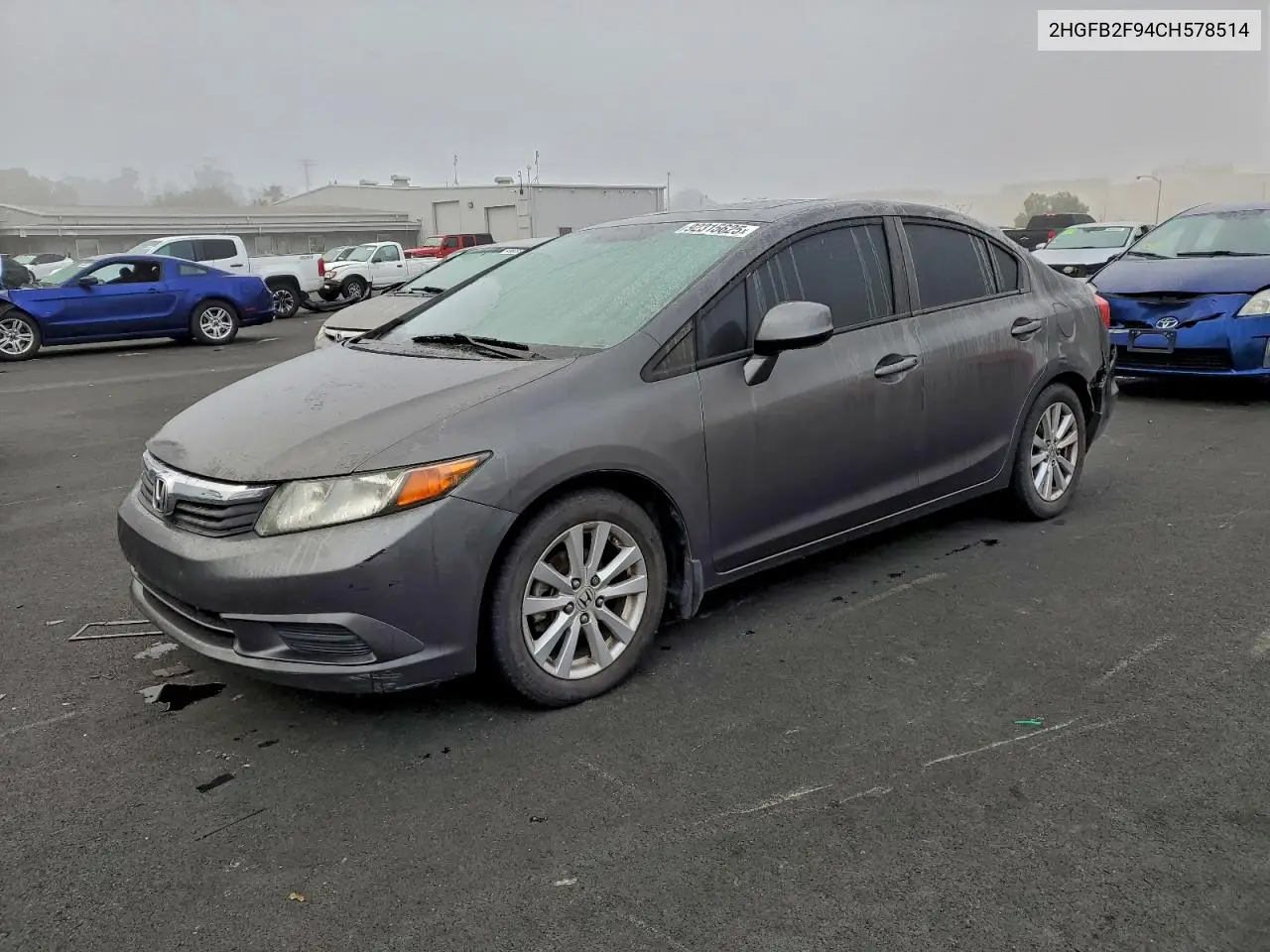2HGFB2F94CH578514 2012 Honda Civic Exl