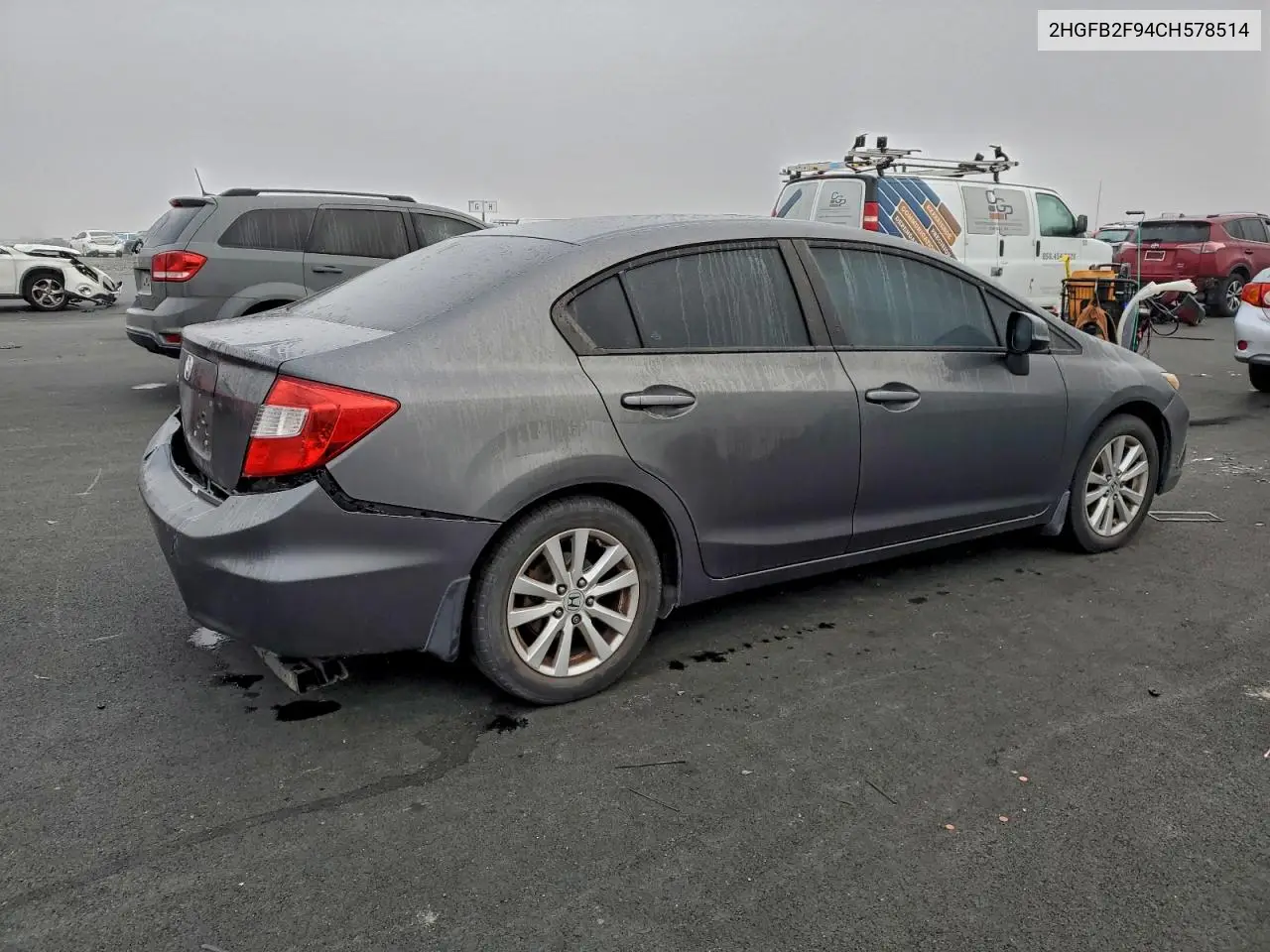 2HGFB2F94CH578514 2012 Honda Civic Exl