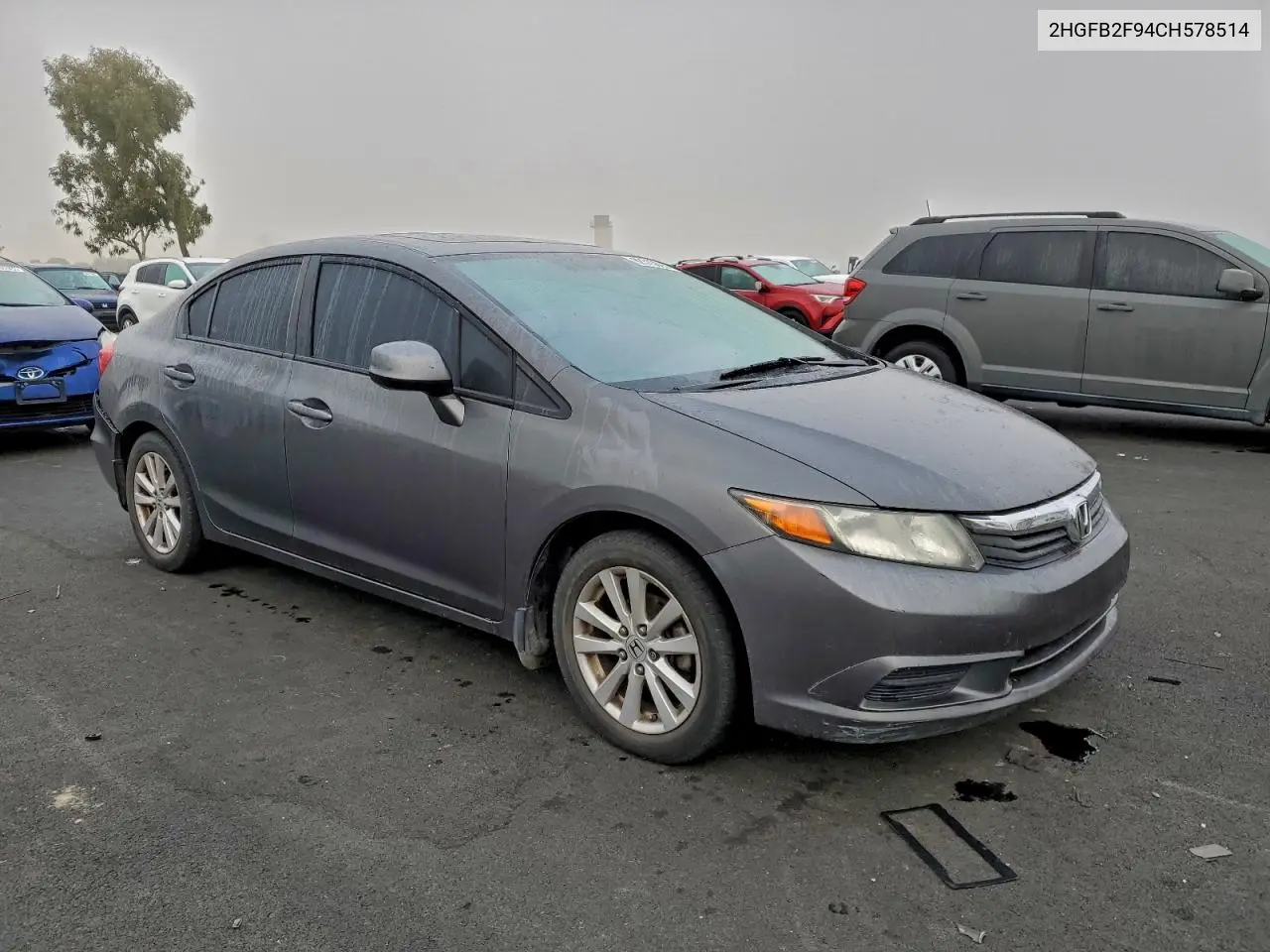 2HGFB2F94CH578514 2012 Honda Civic Exl