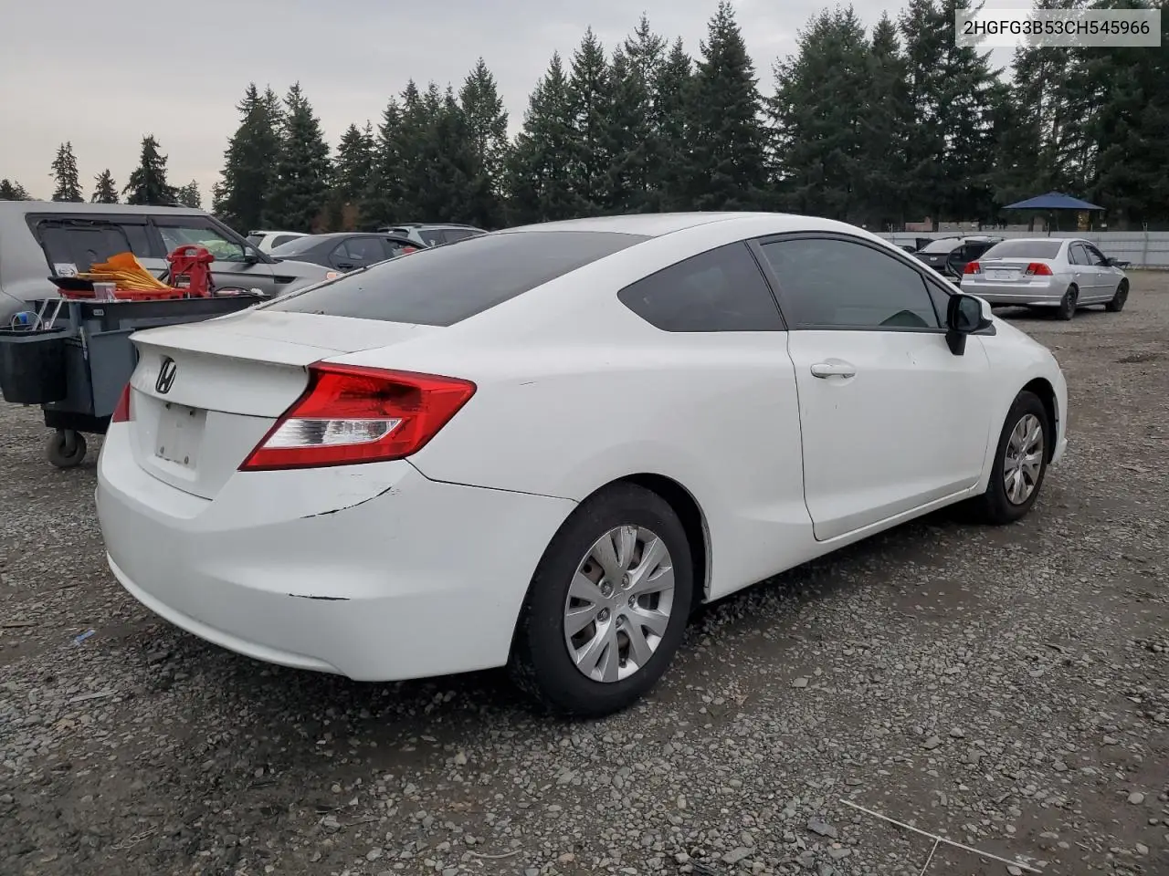 2HGFG3B53CH545966 2012 Honda Civic Lx