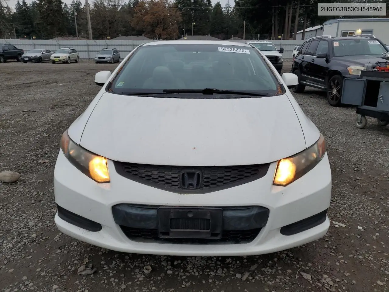 2HGFG3B53CH545966 2012 Honda Civic Lx