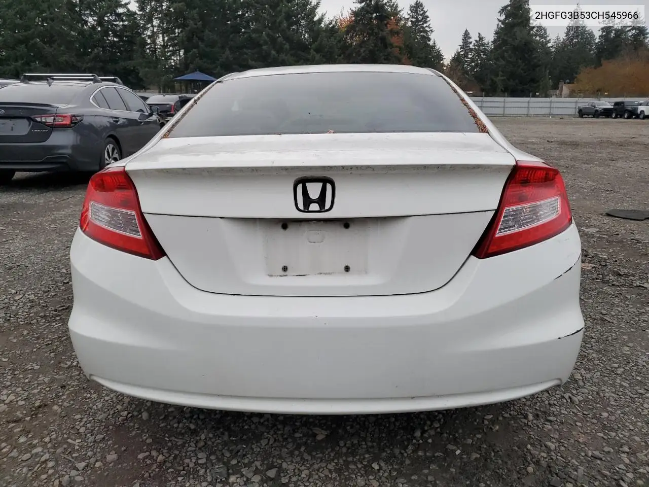 2HGFG3B53CH545966 2012 Honda Civic Lx