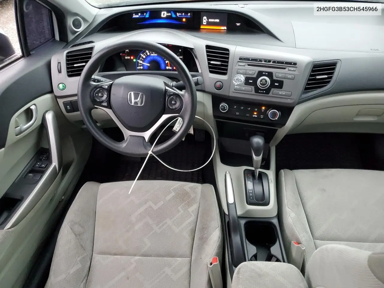 2HGFG3B53CH545966 2012 Honda Civic Lx