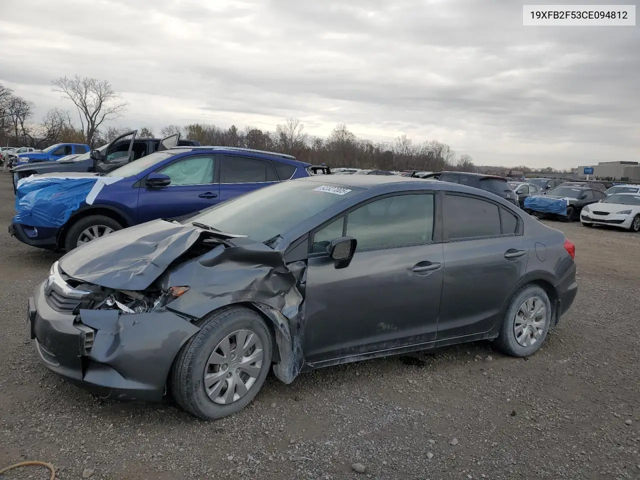 19XFB2F53CE094812 2012 Honda Civic Lx