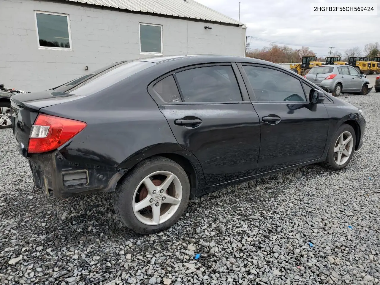 2HGFB2F56CH569424 2012 Honda Civic Lx