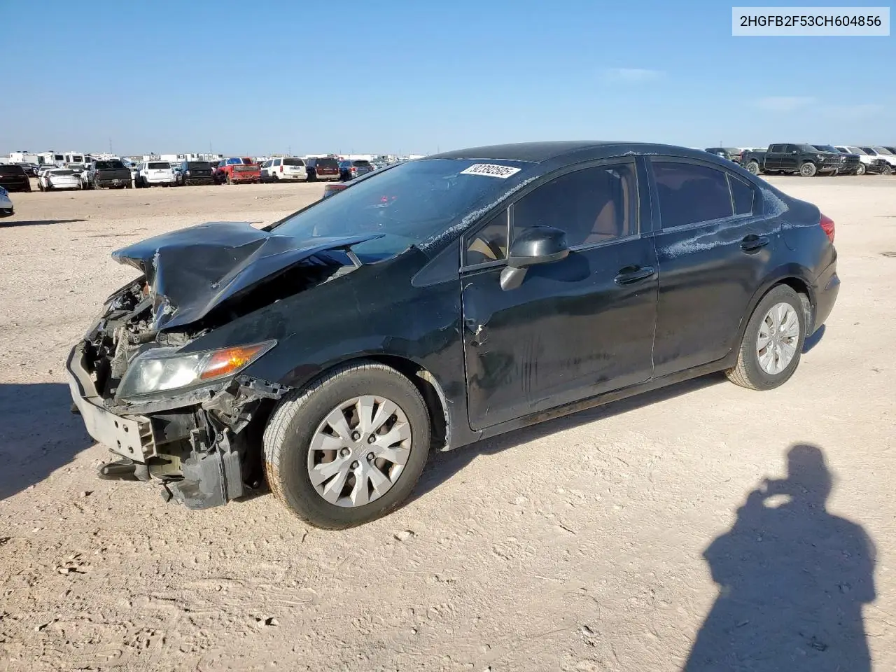 2HGFB2F53CH604856 2012 Honda Civic Lx