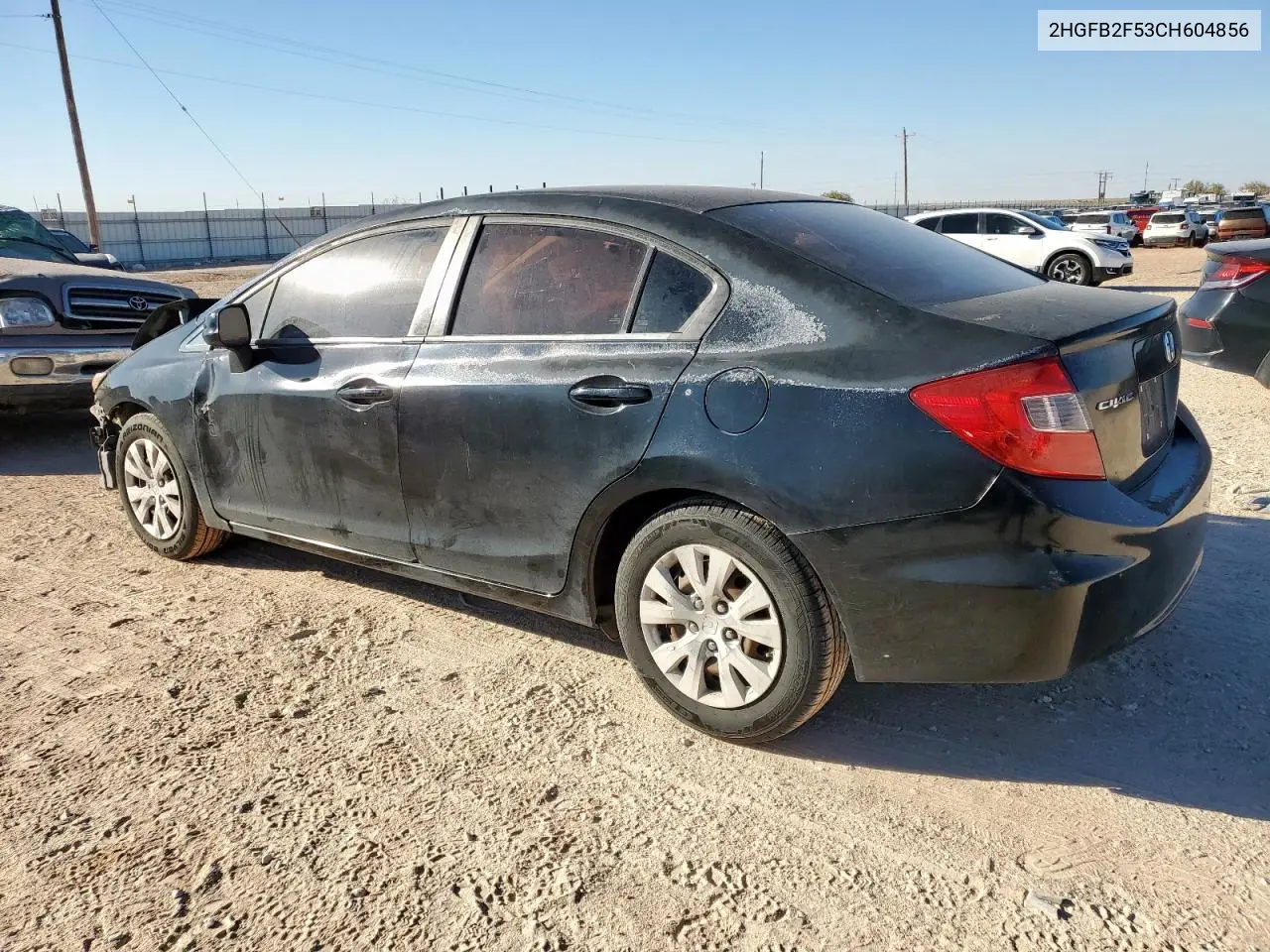 2HGFB2F53CH604856 2012 Honda Civic Lx