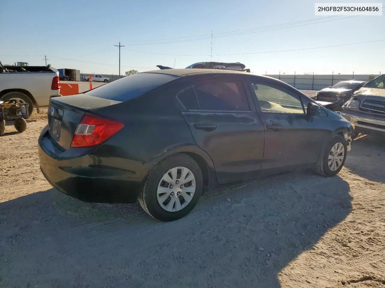 2HGFB2F53CH604856 2012 Honda Civic Lx