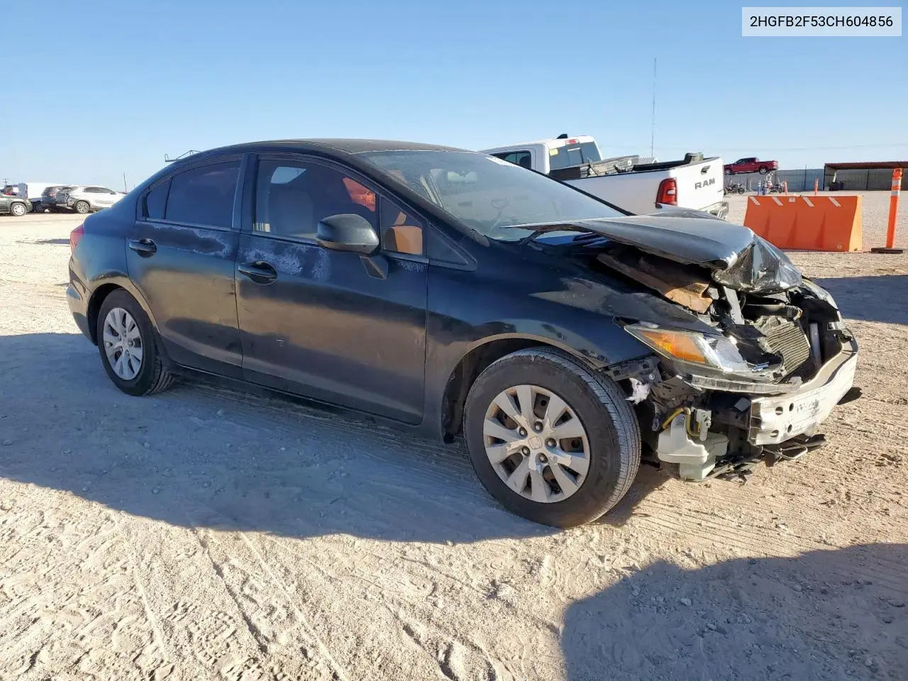 2HGFB2F53CH604856 2012 Honda Civic Lx
