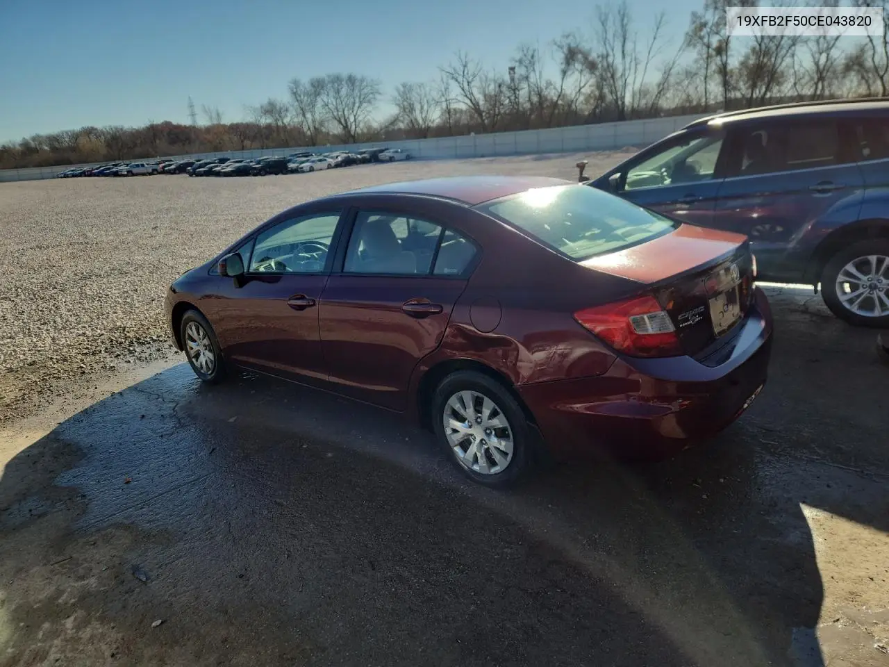 19XFB2F50CE043820 2012 Honda Civic Lx