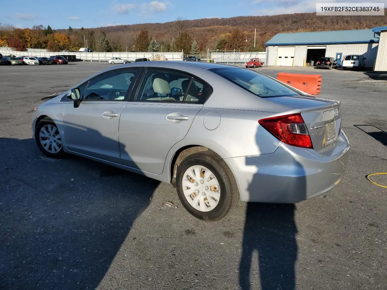 19XFB2F52CE383745 2012 Honda Civic Lx