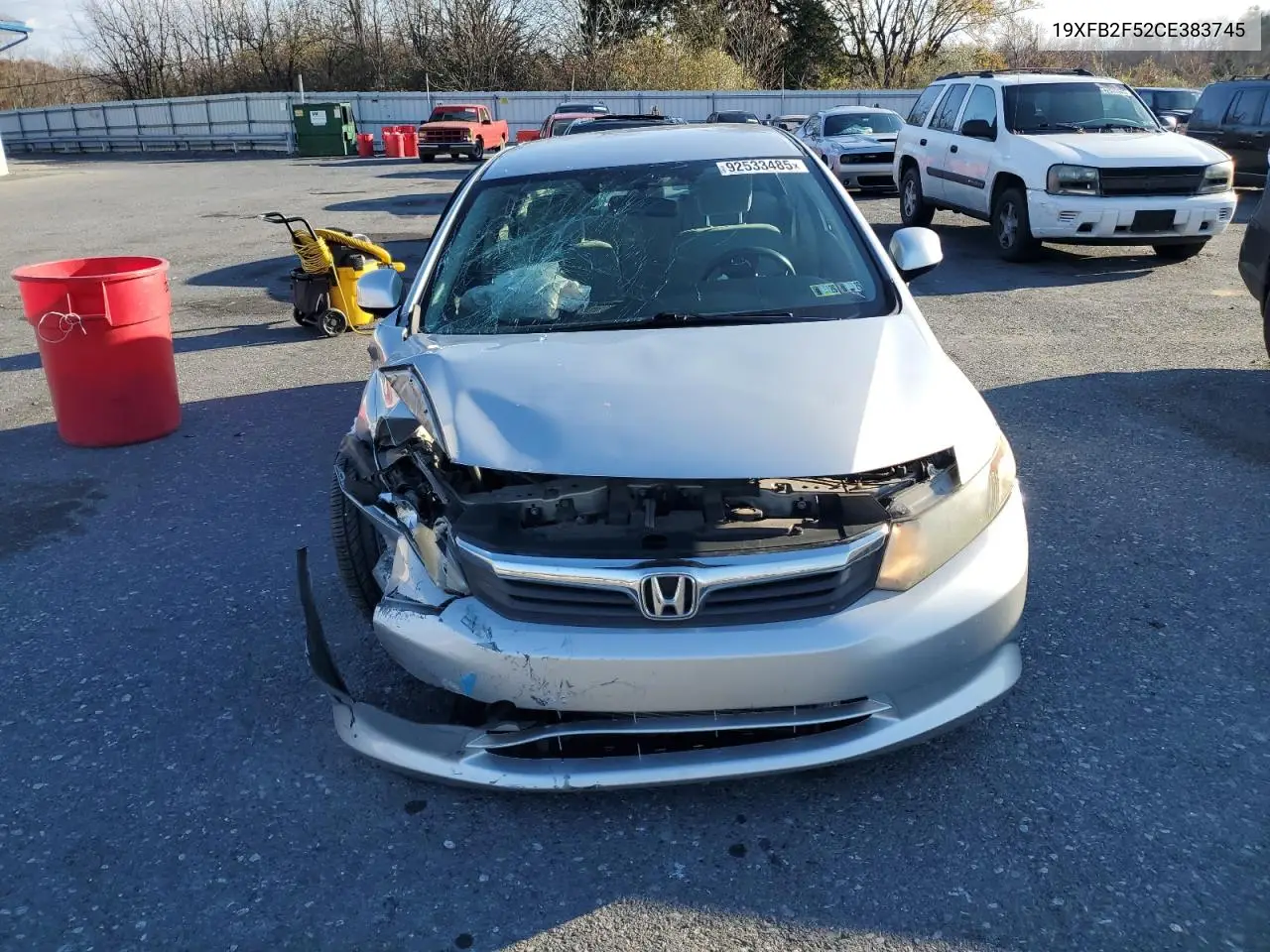 19XFB2F52CE383745 2012 Honda Civic Lx