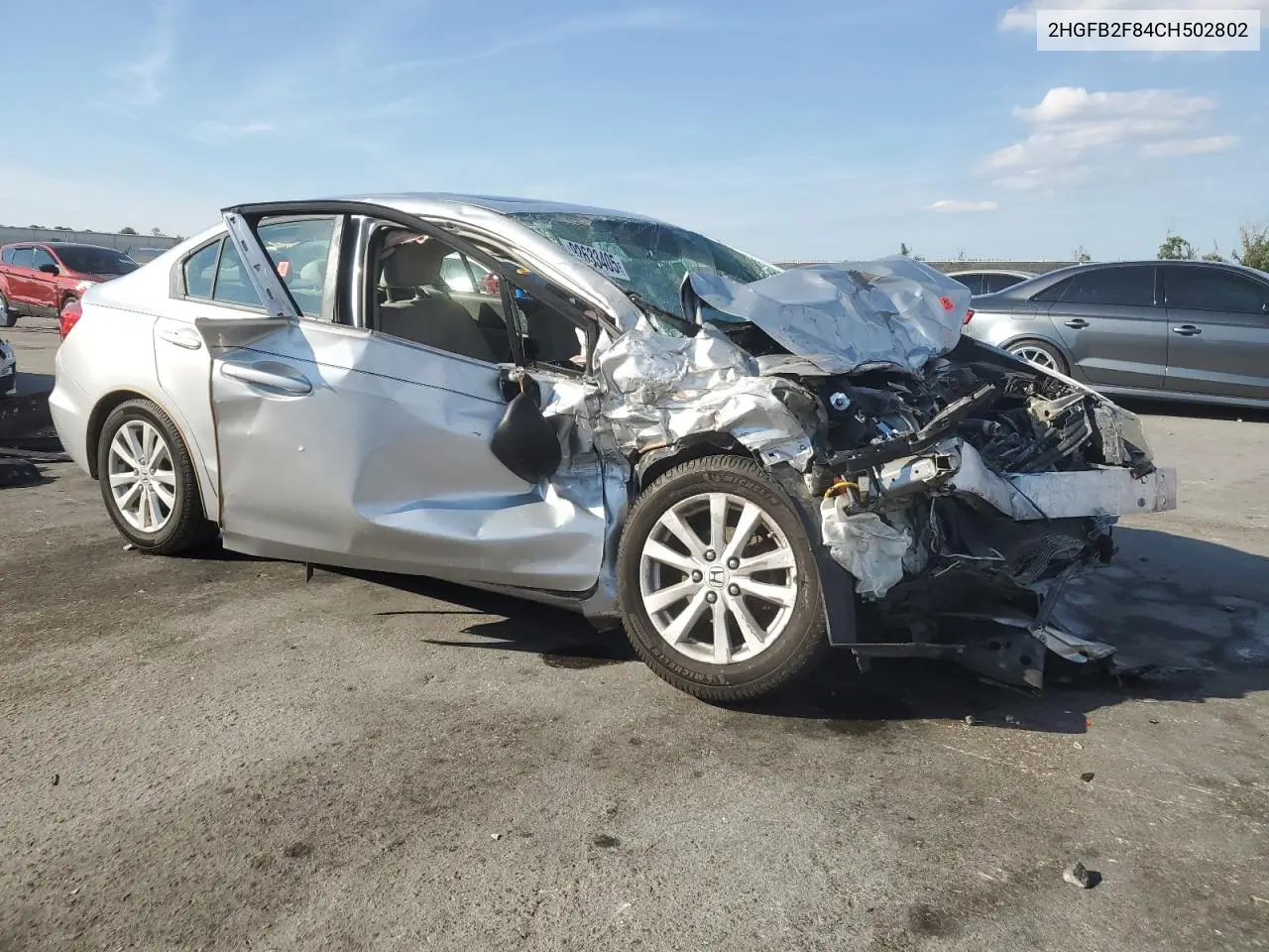 2HGFB2F84CH502802 2012 Honda Civic Ex