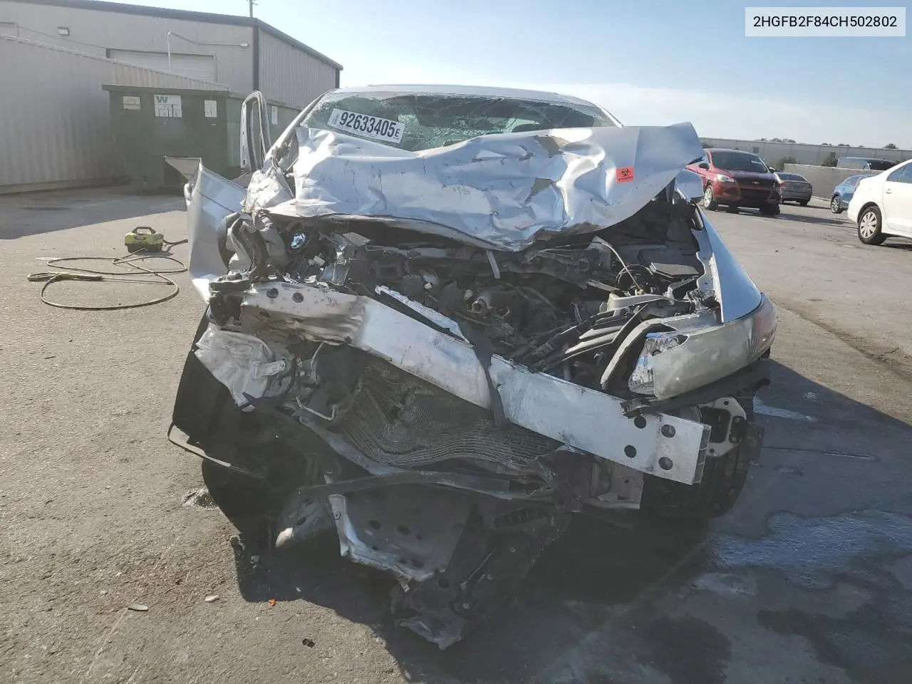 2HGFB2F84CH502802 2012 Honda Civic Ex