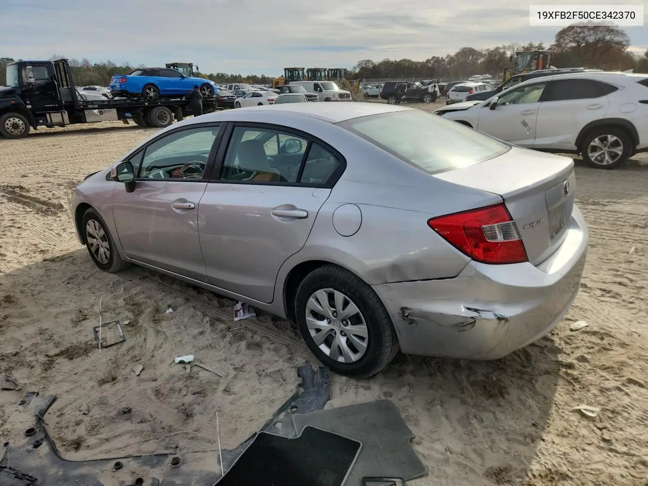 19XFB2F50CE342370 2012 Honda Civic Lx