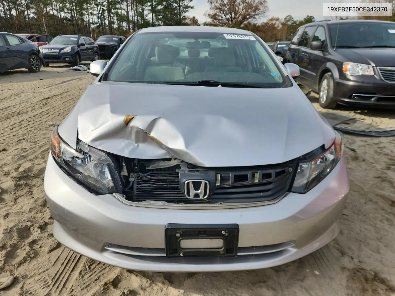 19XFB2F50CE342370 2012 Honda Civic Lx