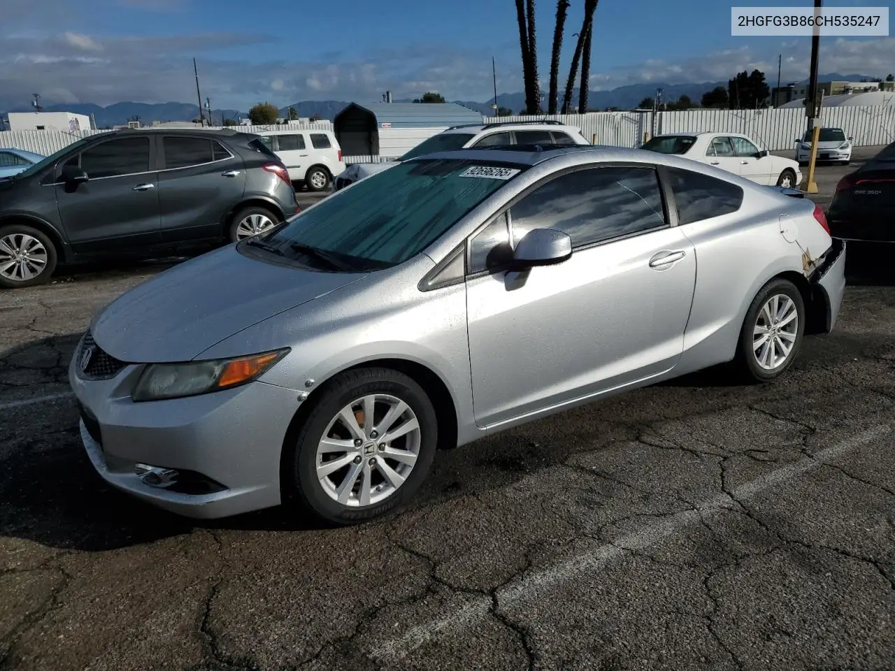 2HGFG3B86CH535247 2012 Honda Civic Ex