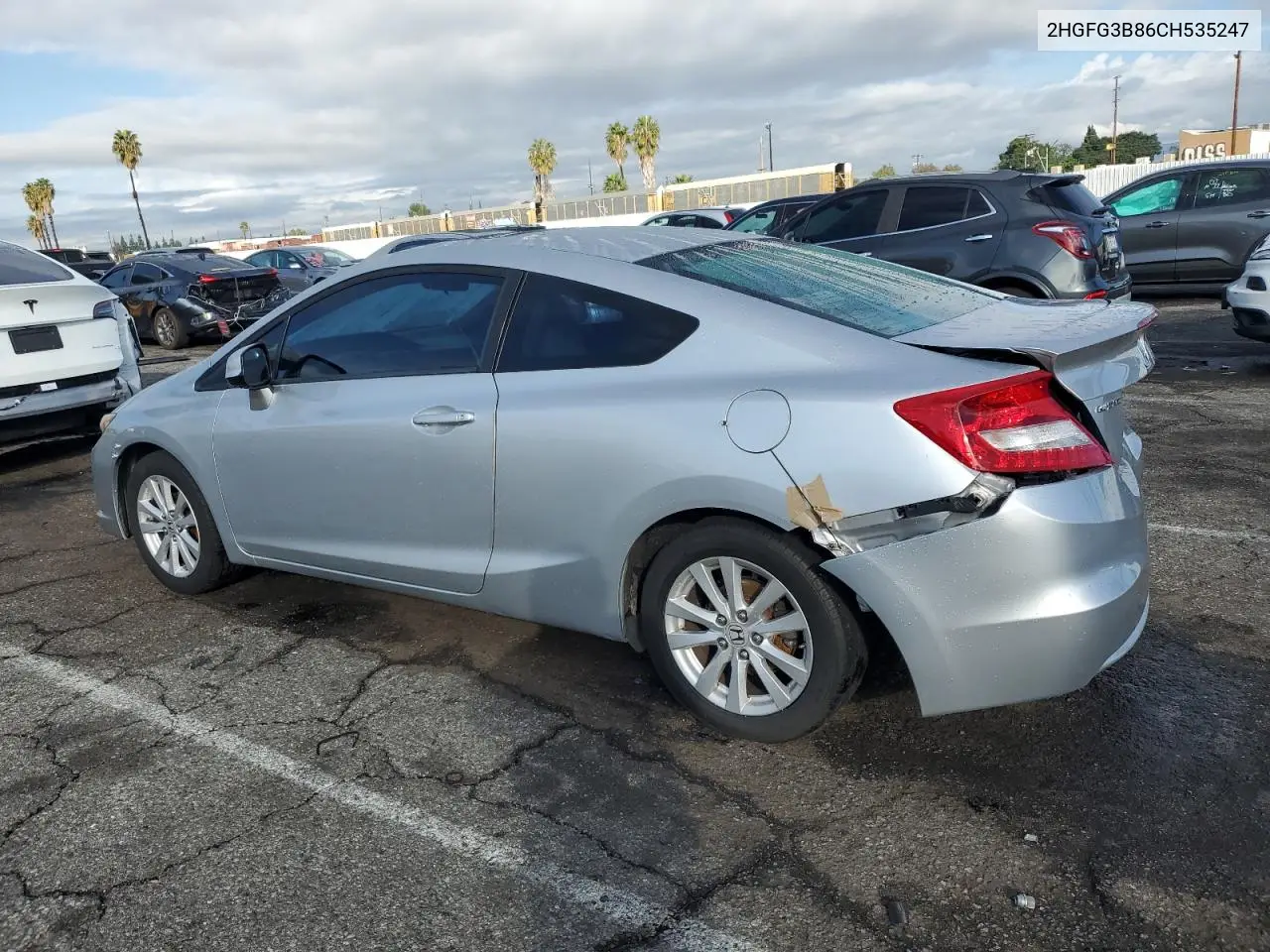 2HGFG3B86CH535247 2012 Honda Civic Ex