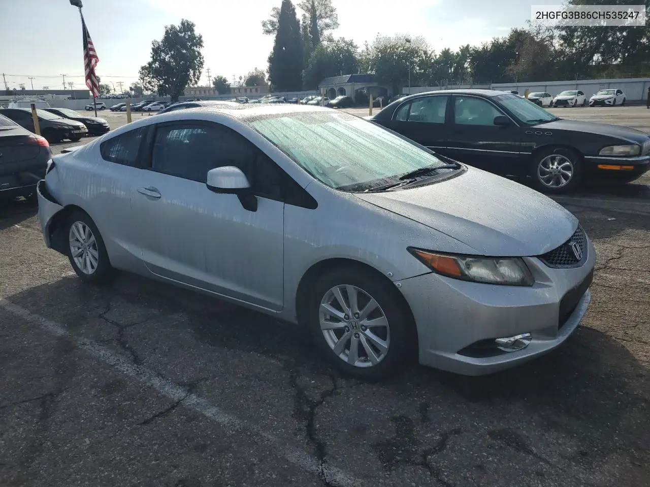 2HGFG3B86CH535247 2012 Honda Civic Ex