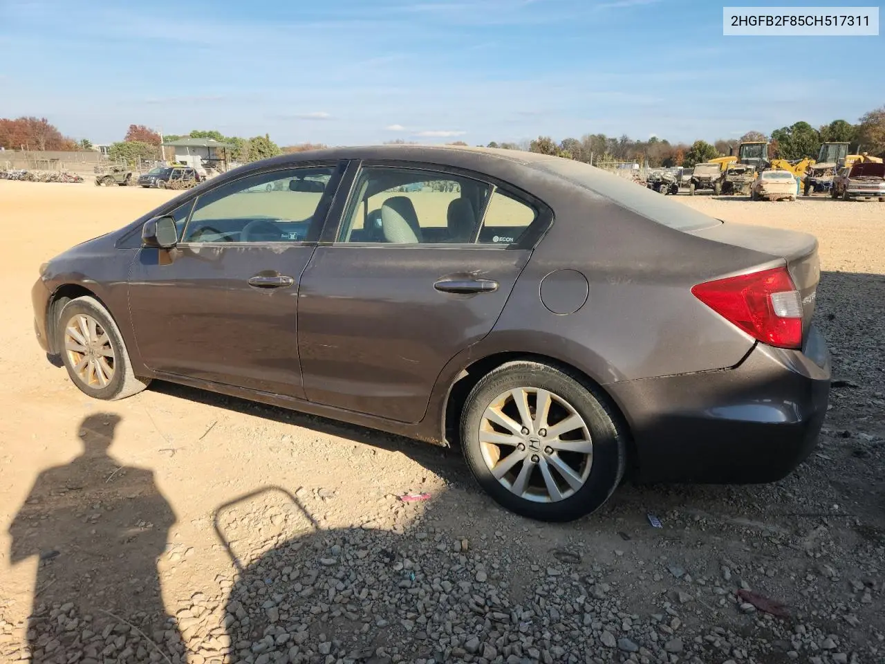 2HGFB2F85CH517311 2012 Honda Civic Ex