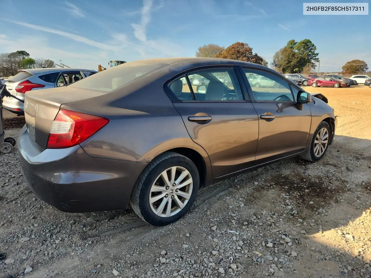 2HGFB2F85CH517311 2012 Honda Civic Ex
