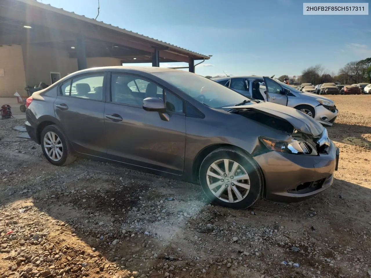 2HGFB2F85CH517311 2012 Honda Civic Ex