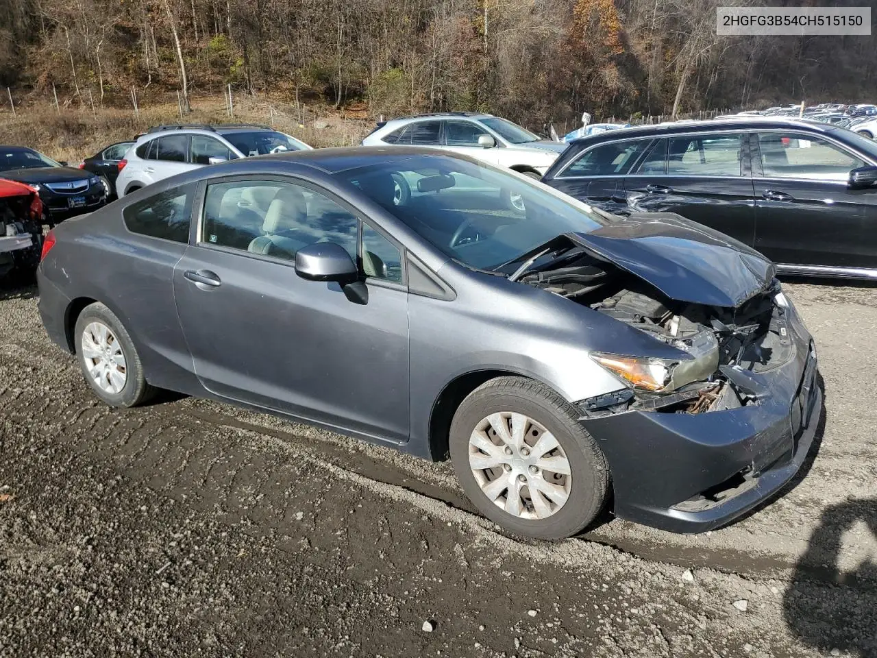 2HGFG3B54CH515150 2012 Honda Civic Lx