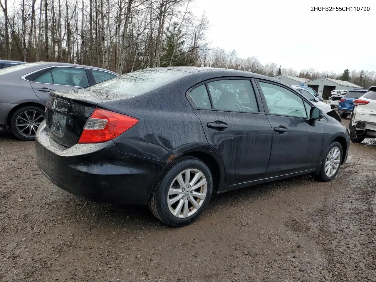 2HGFB2F55CH110790 2012 Honda Civic Lx