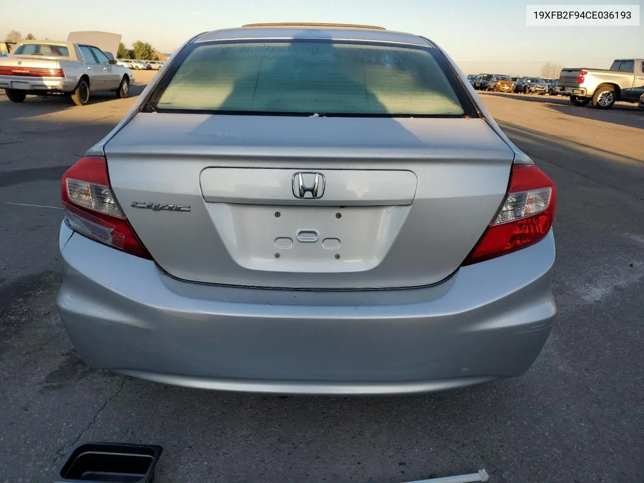 19XFB2F94CE036193 2012 Honda Civic Exl