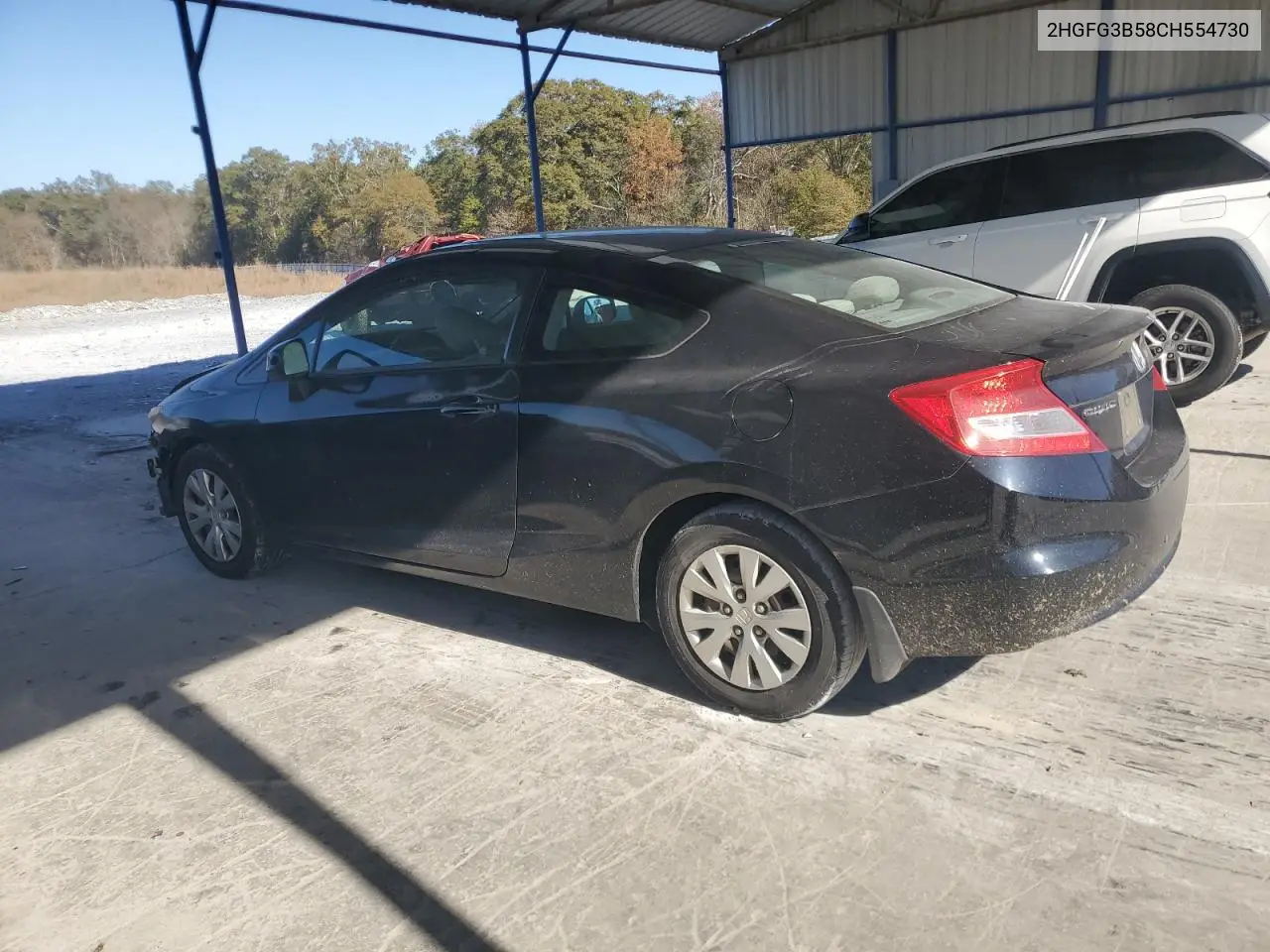 2HGFG3B58CH554730 2012 Honda Civic Lx
