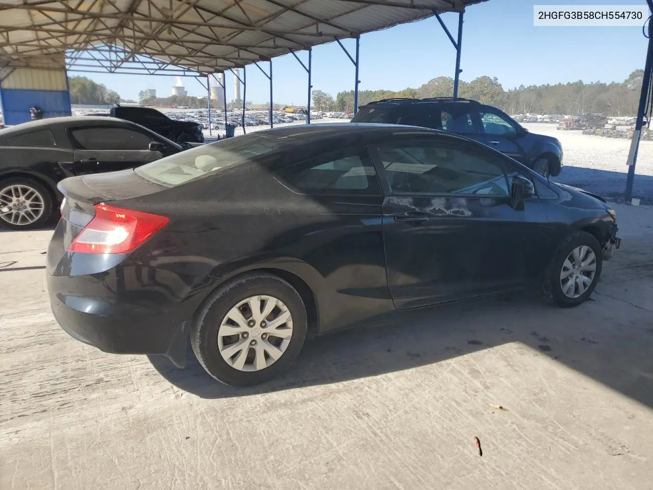2HGFG3B58CH554730 2012 Honda Civic Lx