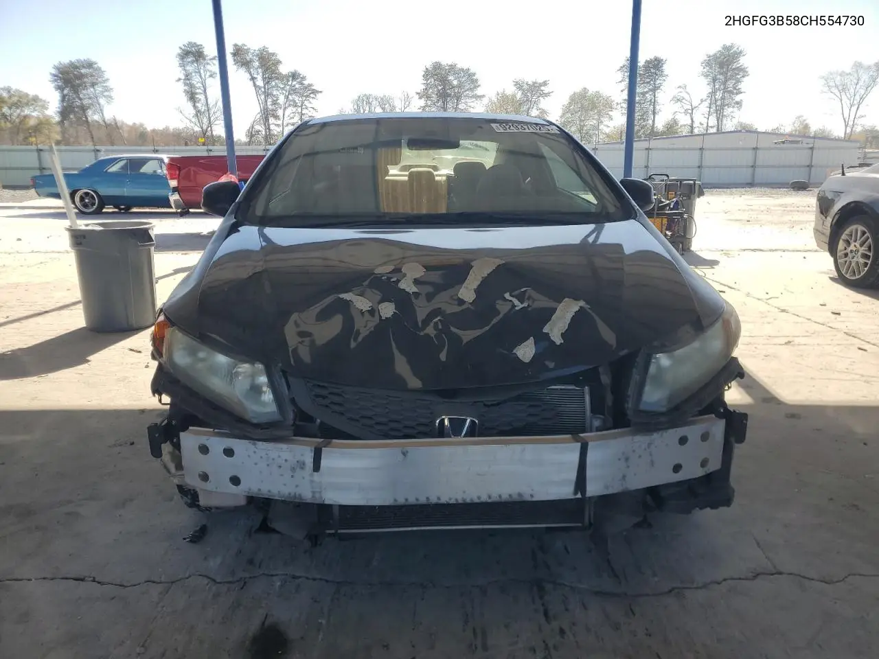 2HGFG3B58CH554730 2012 Honda Civic Lx