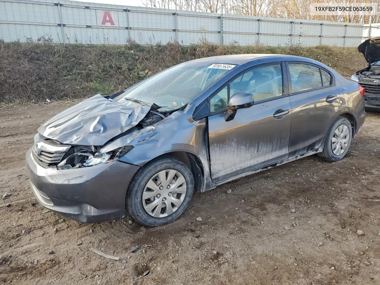 19XFB2F59CE063659 2012 Honda Civic Lx