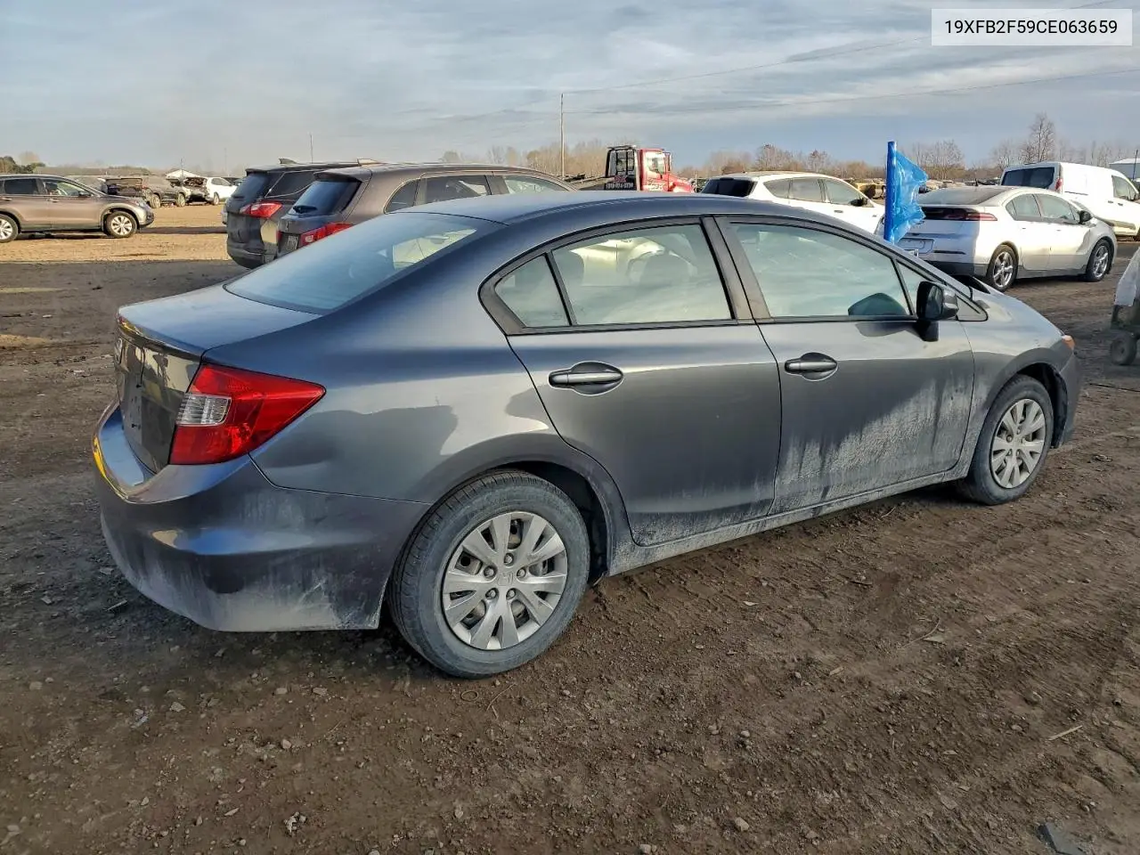 19XFB2F59CE063659 2012 Honda Civic Lx