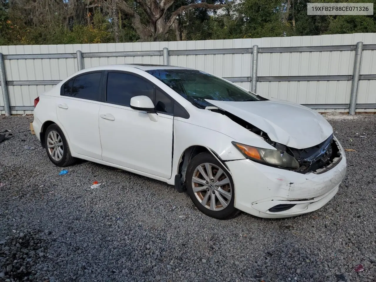 19XFB2F88CE071326 2012 Honda Civic Ex