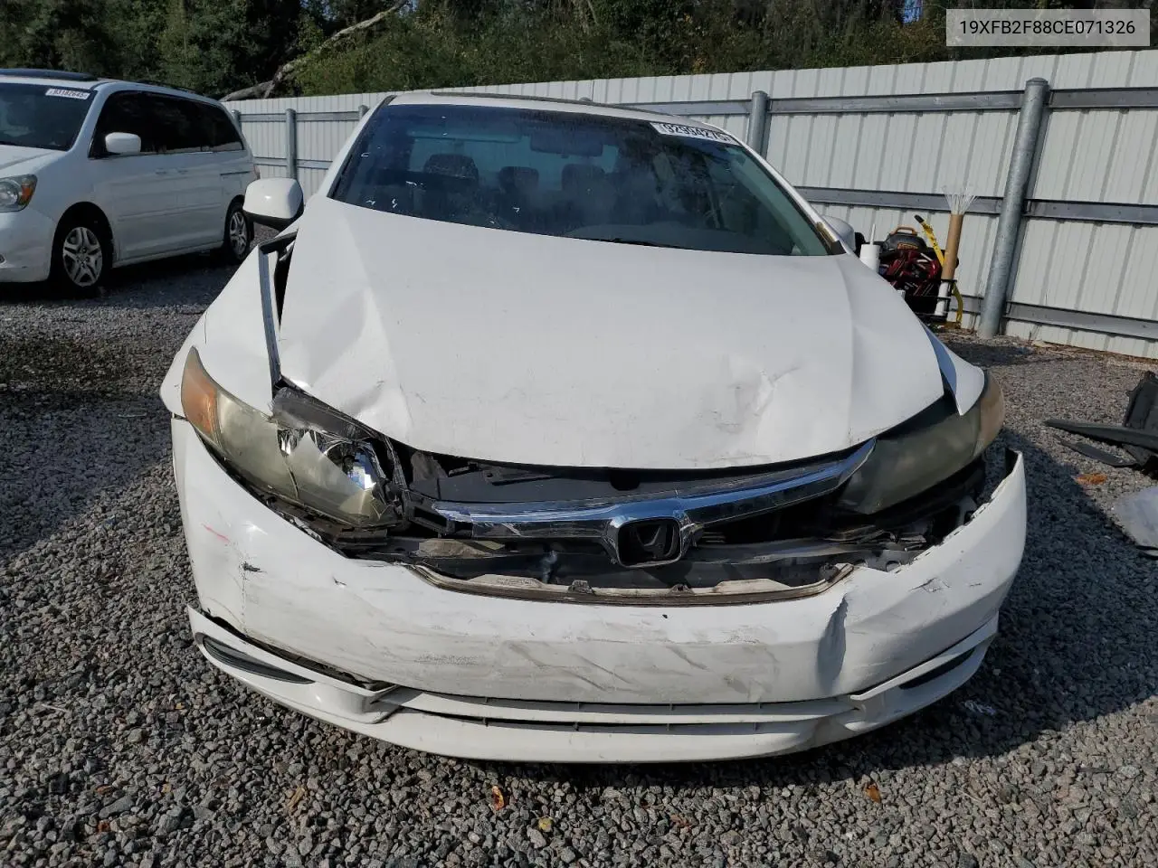 19XFB2F88CE071326 2012 Honda Civic Ex