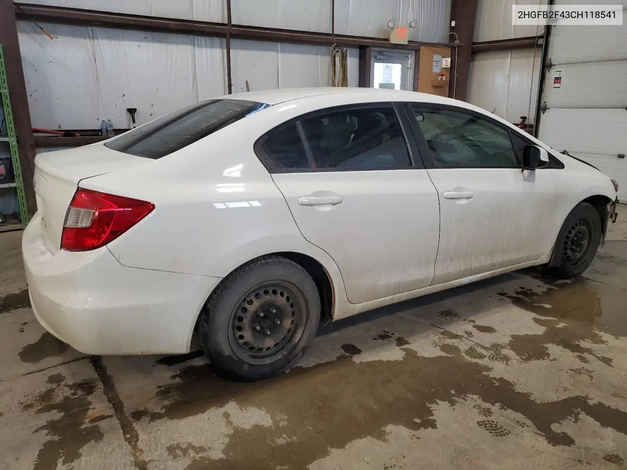 2HGFB2F43CH118541 2012 Honda Civic Lx