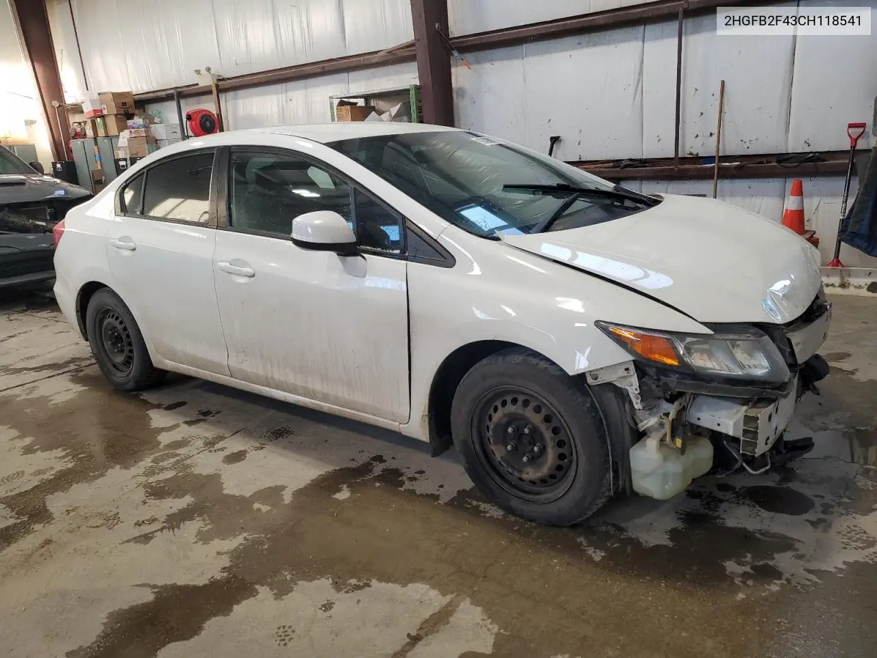 2HGFB2F43CH118541 2012 Honda Civic Lx