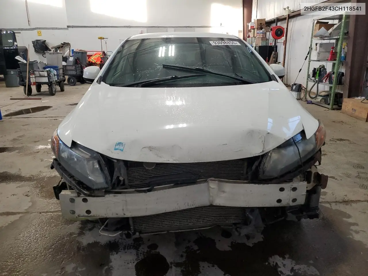 2HGFB2F43CH118541 2012 Honda Civic Lx