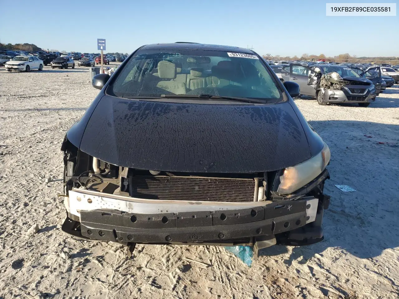 19XFB2F89CE035581 2012 Honda Civic Ex