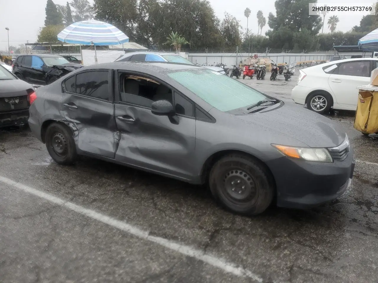 2HGFB2F55CH573769 2012 Honda Civic Lx