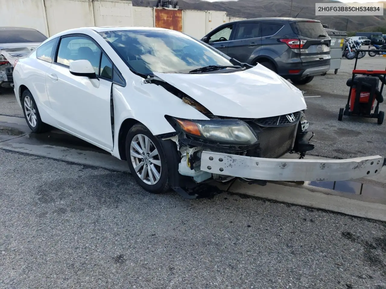 2HGFG3B85CH534834 2012 Honda Civic Ex