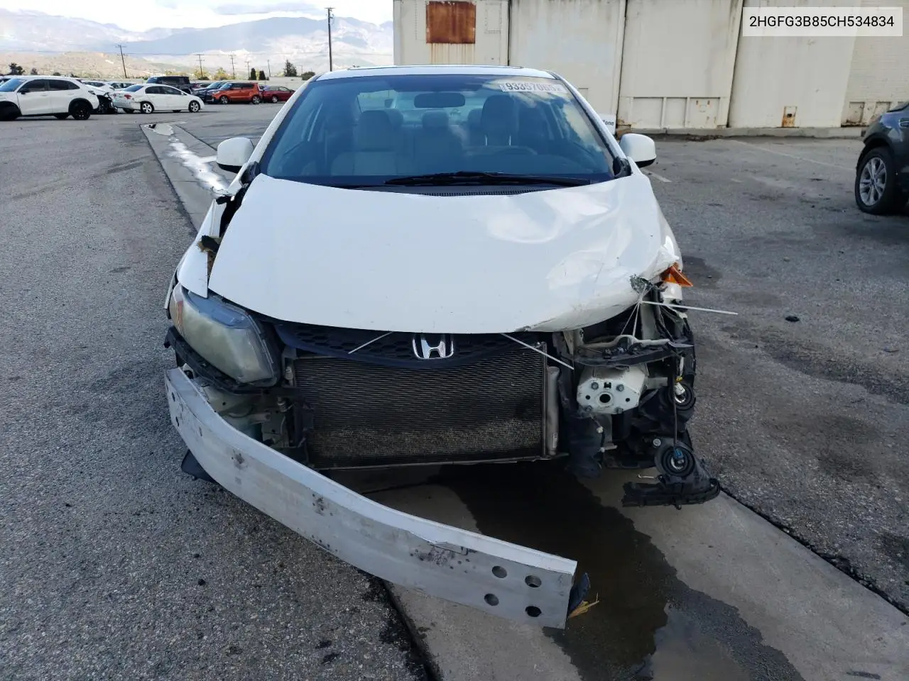 2HGFG3B85CH534834 2012 Honda Civic Ex