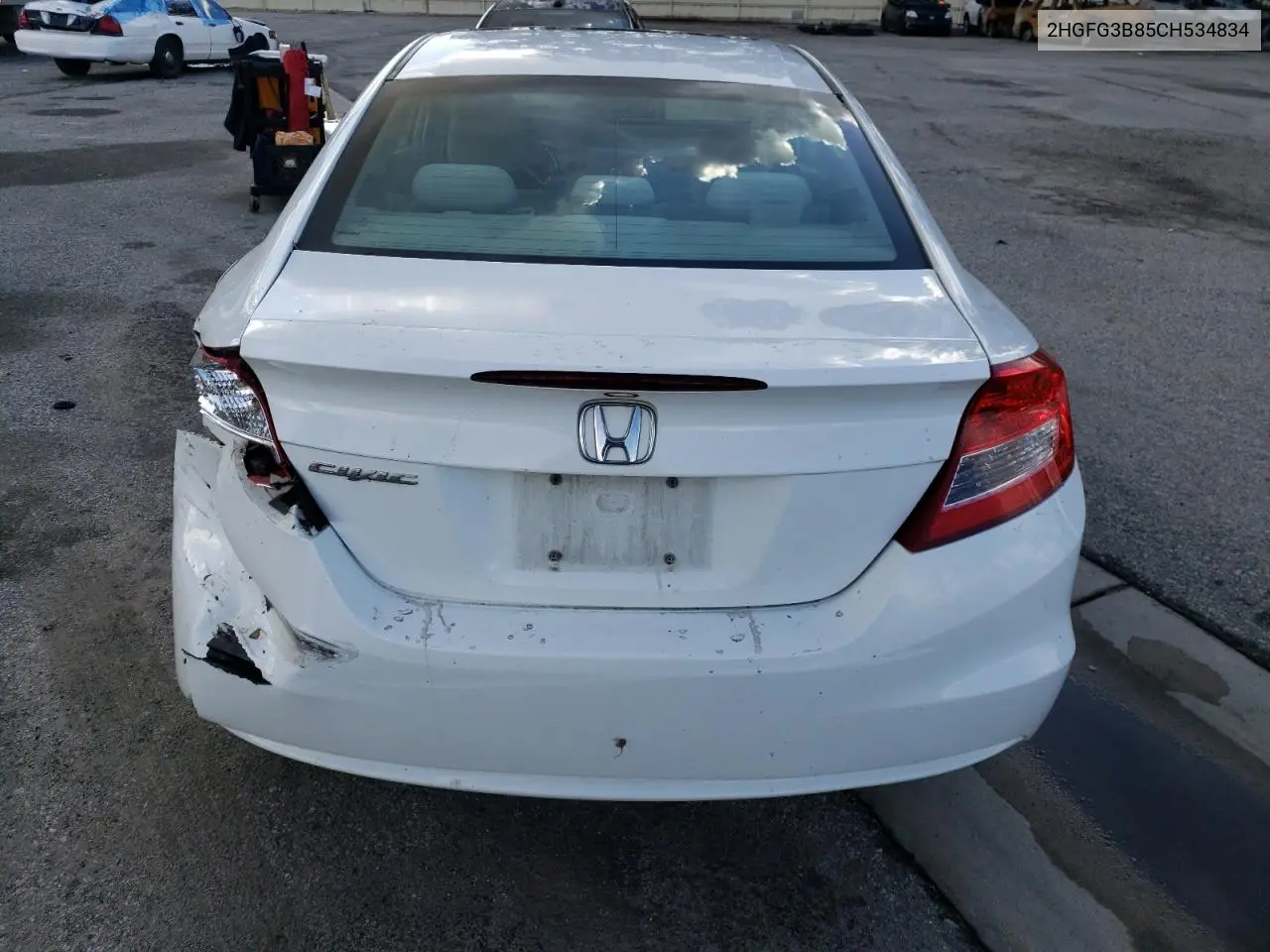 2HGFG3B85CH534834 2012 Honda Civic Ex