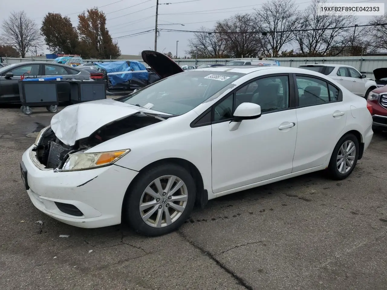 19XFB2F89CE042353 2012 Honda Civic Ex