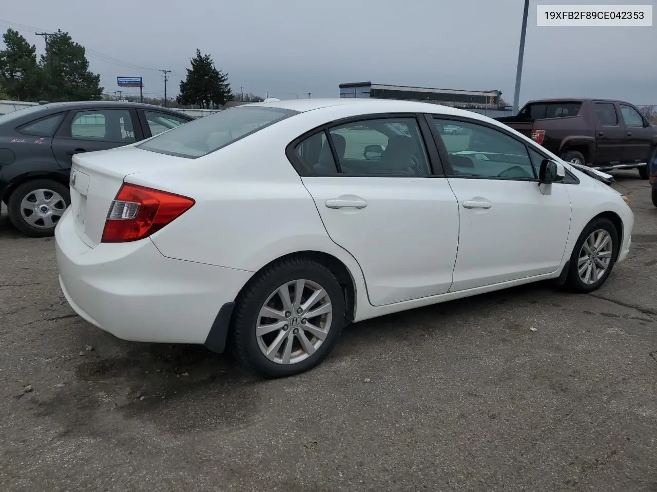 19XFB2F89CE042353 2012 Honda Civic Ex