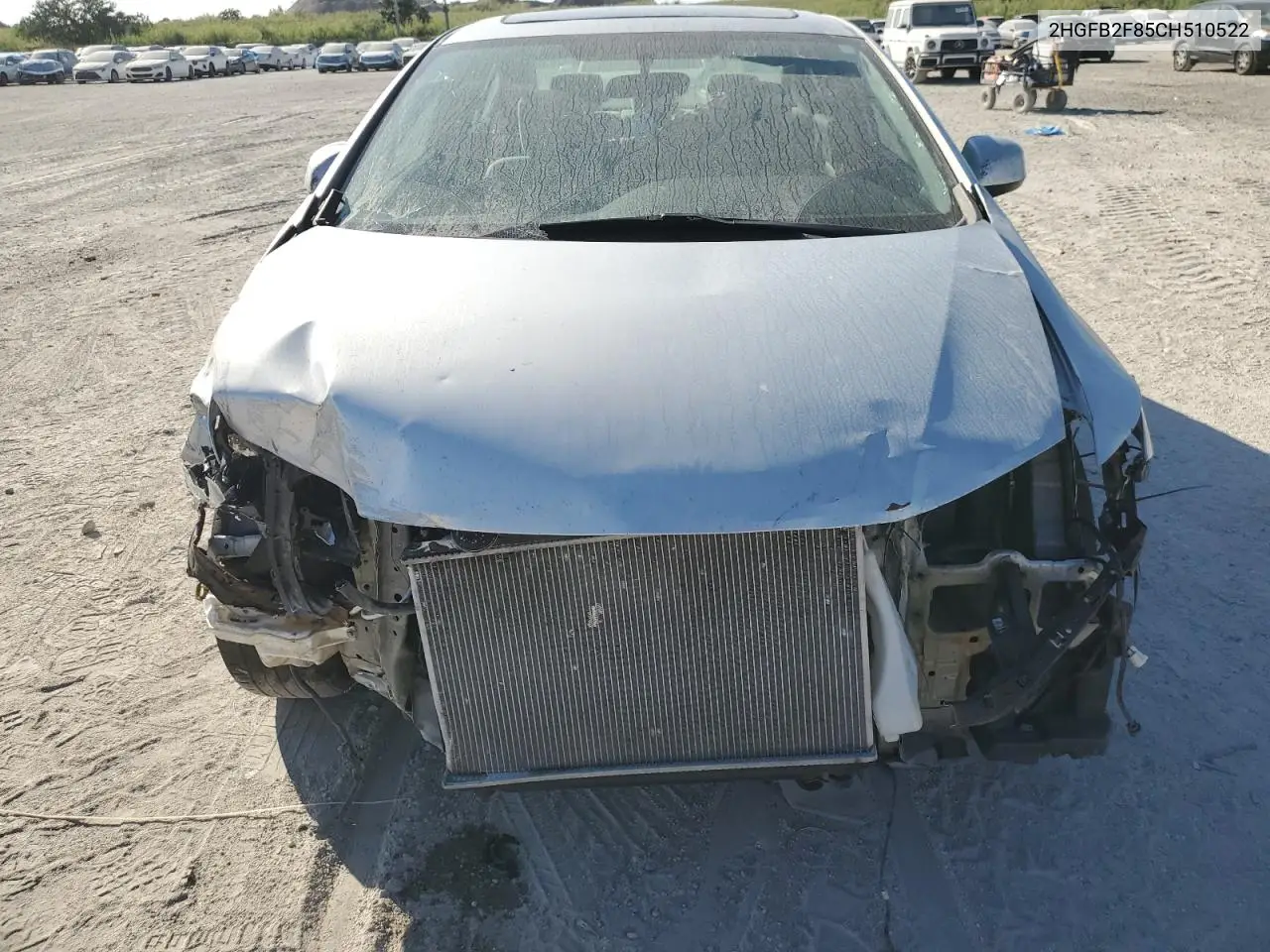 2HGFB2F85CH510522 2012 Honda Civic Ex