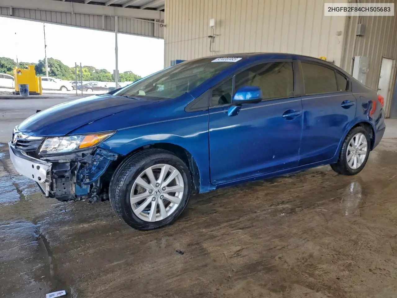 2HGFB2F84CH505683 2012 Honda Civic Ex