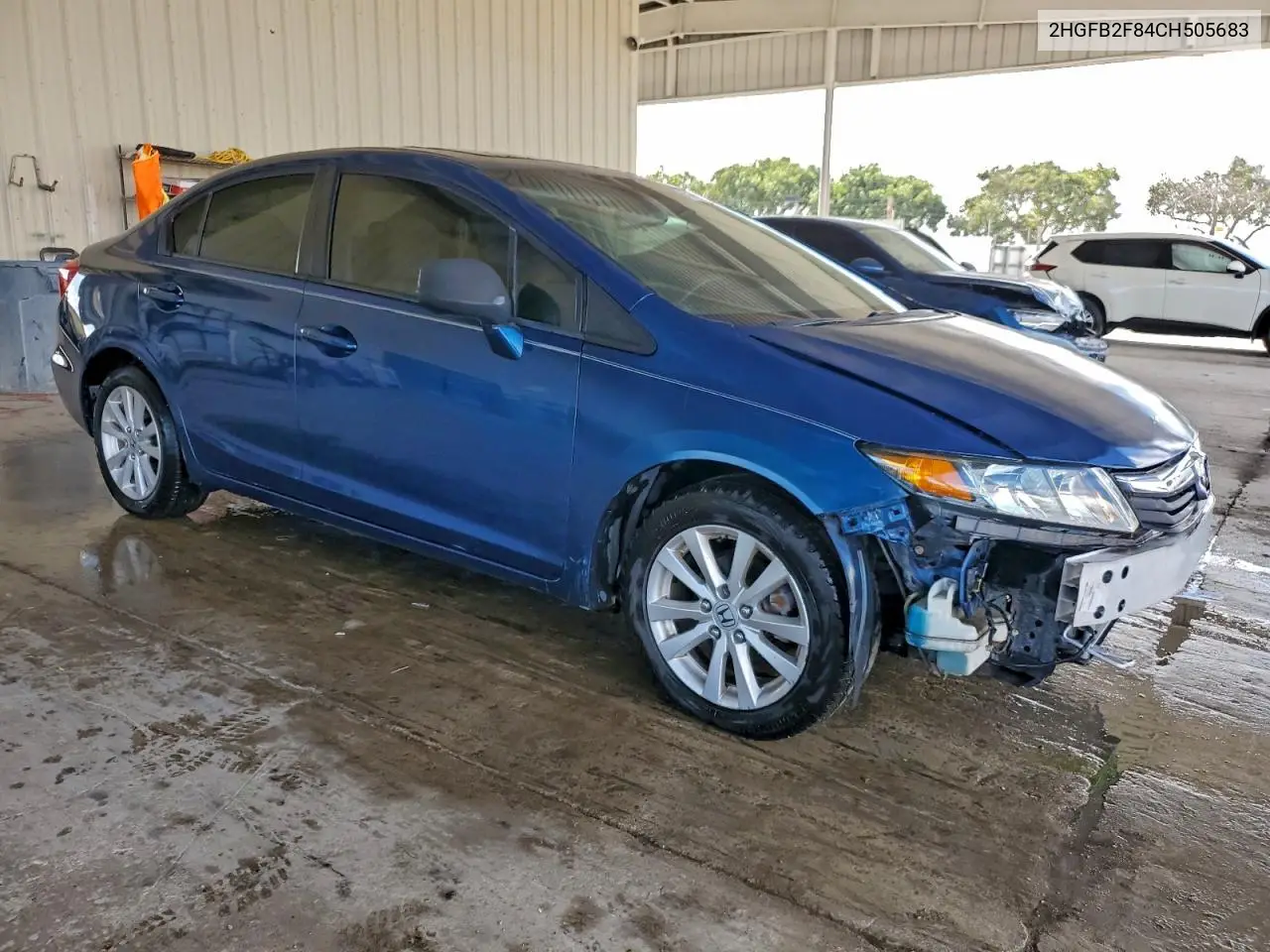 2HGFB2F84CH505683 2012 Honda Civic Ex